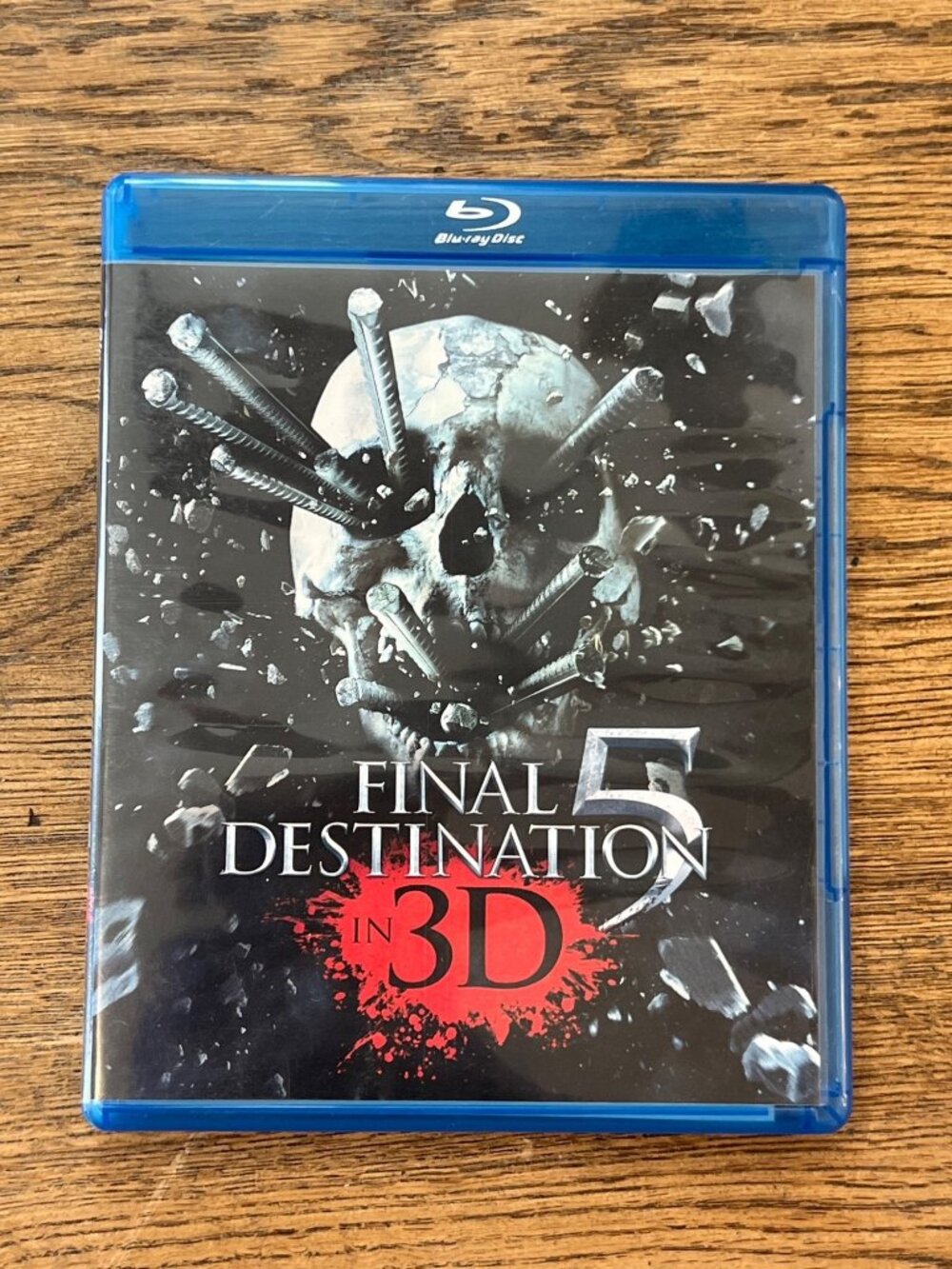 Final Destination 5 2011 Movie Blu-ray & 3D Edition Action Horror Pre-Owned